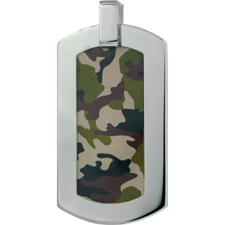 Front image of Camo Memory Tag