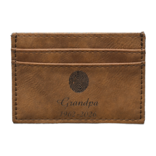 Front image of Genuine Leather Money Clip