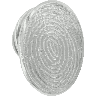 Front image of White Gold Lapel Pin