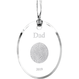 Front image of Oval Ornament